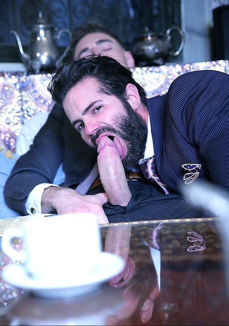 Die reife Spanierin Dani Robles und der polnische Muskelprotz Kayden Gray beim heißen Analsex