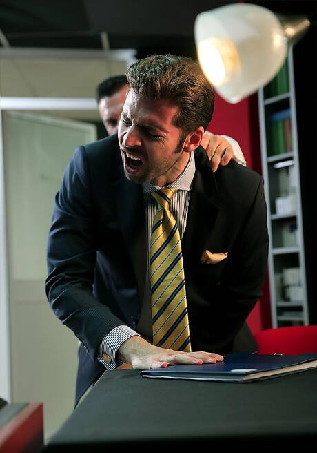 Hunky guy Dario Beck and superstud Gabriel Lunna love each other