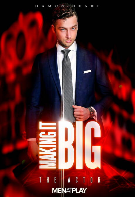 Belgijski przystojniak Damon Heart i holenderski husky Logan Moore w twardym seksie analnym