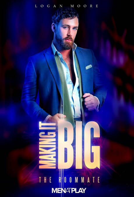 Belgijski przystojniak Damon Heart i holenderski husky Logan Moore w twardym seksie analnym