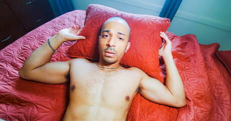 Der kanadische Hengst Romeo Davis und der schwarze Otter Zario Travezz ficken nach dem Blowjob