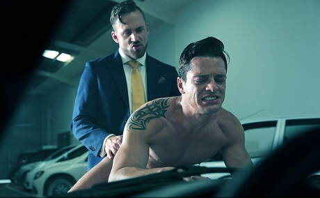 Dutch husky guy Logan Moore and american hunky guy Rex Cameron love each other