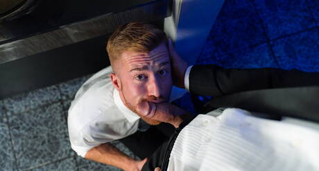 Canadian hunk Manuel Skye and french hairy stud Olivier Robert have a hot couple scene