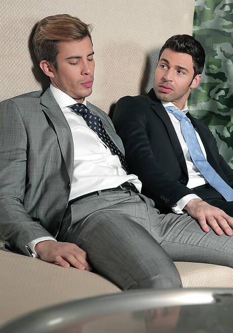 Men At Play: Stud Dario Beck and hunky guy Maikel Cash sucking and fucking each other