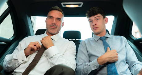 El guapo canadiense Edward Terrant y el galán canadiense Manuel Skye en una follada anal muy caliente