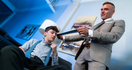 Canadian beautiful boy Edward Terrant and canadian hunk Manuel Skye in hot ass fuck action