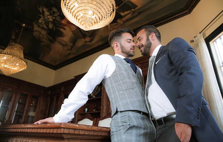 Der Hengst Robbie Rojo und der kräftige Xavi Duran haben es miteinander getrieben