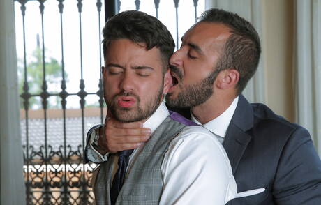 Der Hengst Robbie Rojo und der kräftige Xavi Duran haben es miteinander getrieben