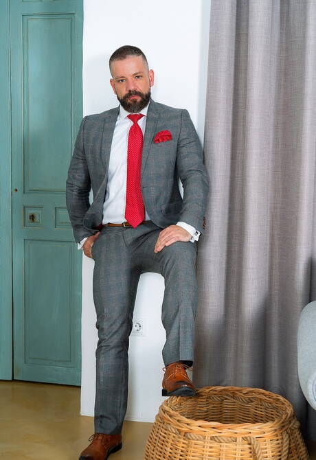 Der starke Mann Dan Tyser und der kräftige Gustavo Cruz haben guten Sex