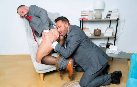 Der starke Mann Dan Tyser und der kräftige Gustavo Cruz haben guten Sex