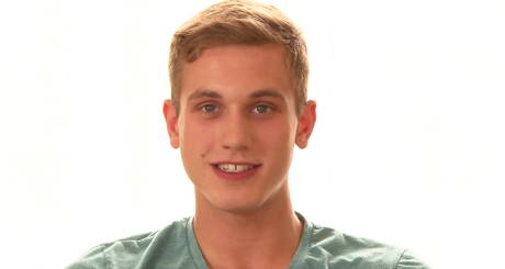 Belami Online: Husky guy Yann Lindell jerk off his cock