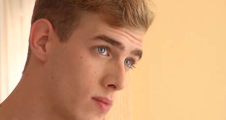 Czech hot twink Bjorn Nykvist jerk off his dick