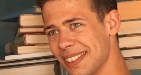 兩位捷克帥哥 Justin Saradon 和性感小夥 Jordan Faris 裸體擺造型