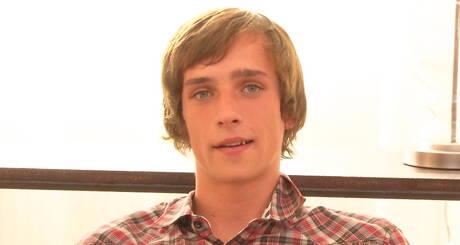 Twink Alex Upton playing with cock