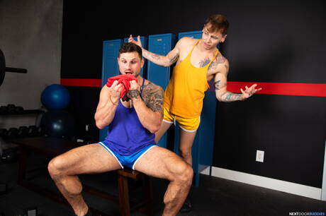 デヴィン・フランコ、ブレイン・オコナー、エイデン・ラングストンの熱い3Pアナルファック