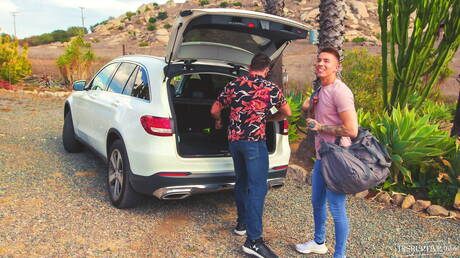 Disruptive Films: American tough guy Vincent Oreilly and well-built Ian Holms have a hot couple sex outdoor