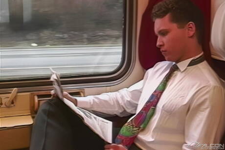 Strongman Alexander Straus and husky guy Slavo Jarowsky have a hot couple sex