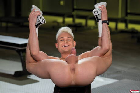 Nice american boys hot twink Andrew Connor and hot twink Apollo Fates ride a cock with fisting