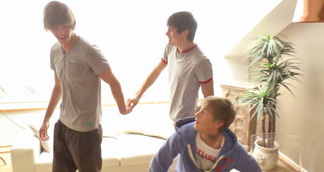 Two czech dudes muscular Helmut Huxley and beefcake Rocco Alfieri in hard anal sex