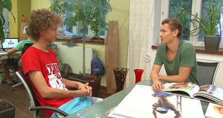 Czech hot twink Andy Mcallister and stud Hugo Diorr in hot ass fuck action