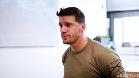 Next Door Studios: Nice american boys hairy stud Ty Roderick and young boy Zak Bishop sucking and screwing each other