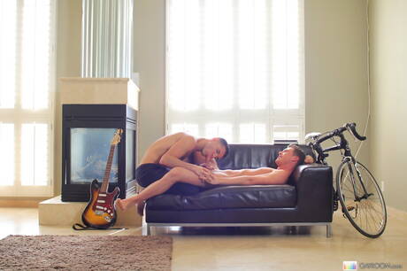 Brazilian tough guy Luke Hass and american hunky guy Trace Kendall drilling an ass