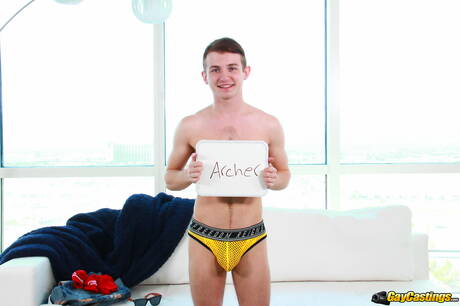 American young boy Archer Hart fuck ass after sucking dick