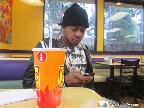 Black beefy Tristan Mathews fuck ass after sucking dick