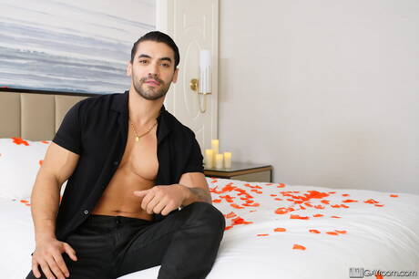 Beroemde Amerikanen, gespierde Arad Winwin en knappe Jim Fit neuken na een pijpbeurt in de badkamer