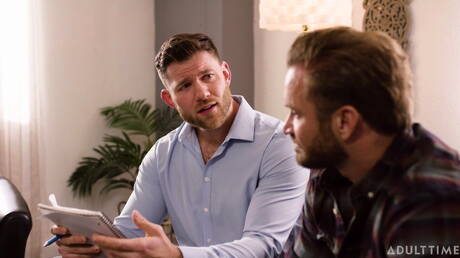 Pride Studios: American bull Caden Jackson and strongman Bruce Jones in hot ass bang