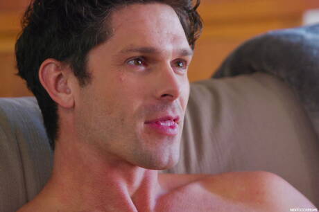 Next Door Studios: Hot americans, superstud Dakota Payne and beefcake Devin Franco have anal sex in the pool