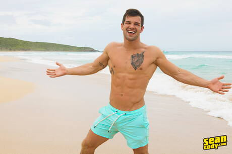 Jayden, Manny, Brysen, Daniel beim wilden Gruppensex am Strand