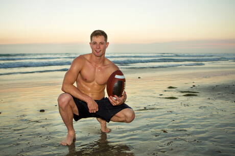 Nasty boys Dean, Cory Kane and Randy have 3some anal sex on beach