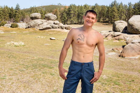 Le beau mec Randy et l