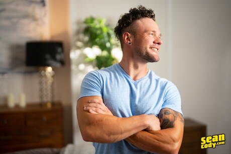 Der starke Mann Sean und der starke Mann Cole lutschen und vögeln sich gegenseitig