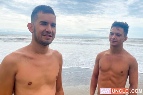 Joel, Leo, Jony, Rodra fucking each other on the beach