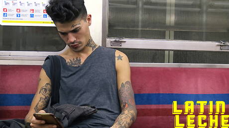 Latin Leche: Latino hunk Kendro and pretty boy Jonathan have a good anal sex