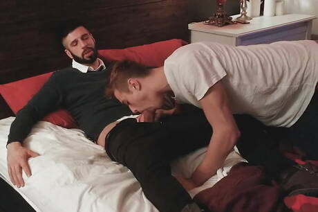 Der junge Kanadier Sean Peek und der attraktive Kanadier Romeo Davis haben es miteinander gevögelt