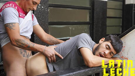 Le super étalon Bruno et le bien bâti Roko baisent après avoir sucé une bite