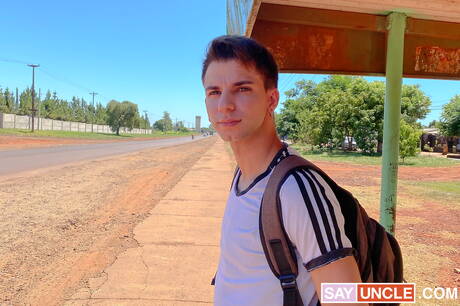 Latin Leche: Young boy Leo and young boy Lorenzo Latin have a hot sex outside