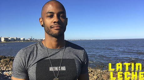 Black stud Will in hard threesome sex after beach