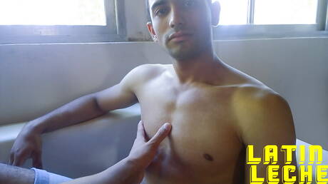 Muscular Remo and hunky guy Joel have a good oral sex outdoor