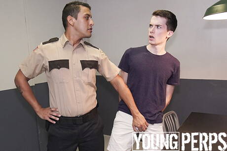 Hot american guys beautiful boy Alex Meyer and strongman Leo Silva have a hot couple sex