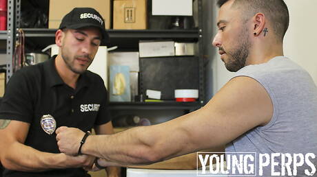 Tough guy Jace and canadian well-built Shane Jackson fuck ass after sucking dick