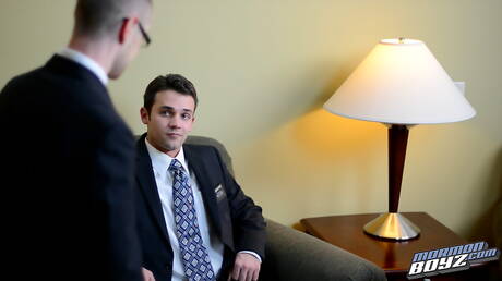 Strongman Elder Young teasing his cock