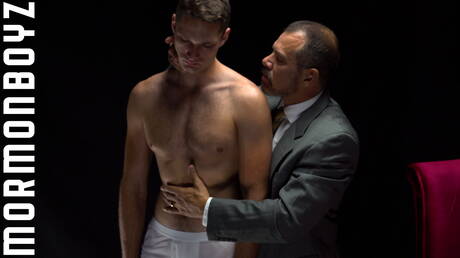 Strongman Elder Dobrovnik and husky guy Max Sargent in hard spanking