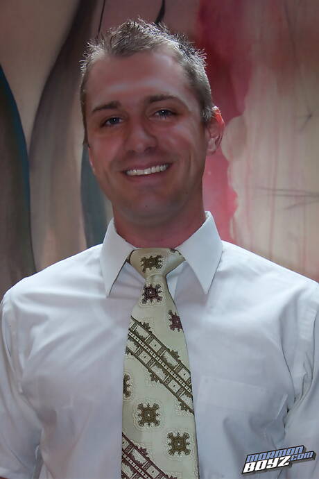 Strongman Elder Hatch jack off his dick