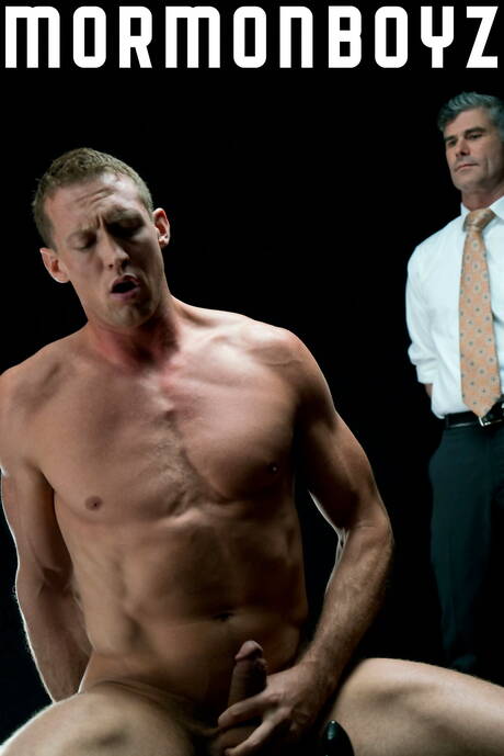 Der heiße Scott Riley, Bishop Angus und President Oaks haben einen guten Dreier-Sex