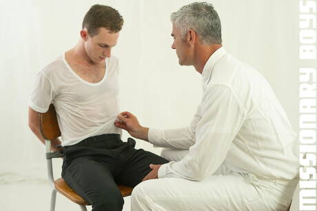 Il presidente Oaks, un husky americano, e l