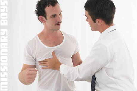 Hot american guys beefy Greg Mckeon and hot twink Mason Anderson sucking and screwing each other